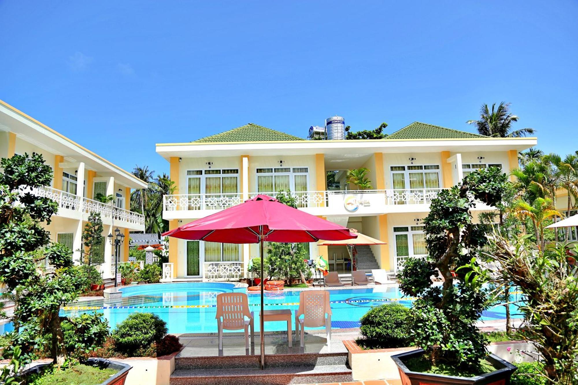 881 Lam Ha Pool Resort Дуонг-Донг Экстерьер фото