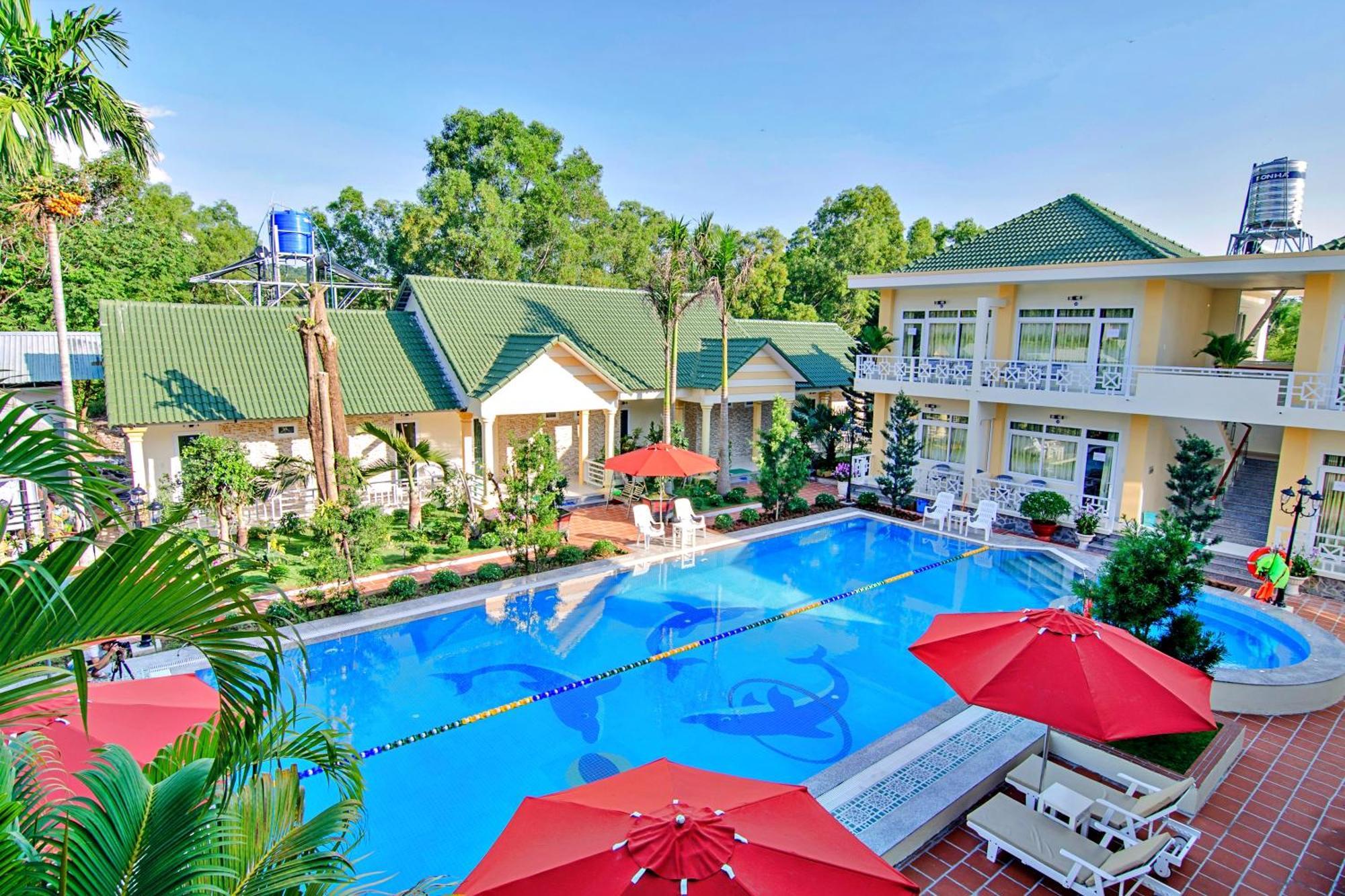 881 Lam Ha Pool Resort Дуонг-Донг Экстерьер фото