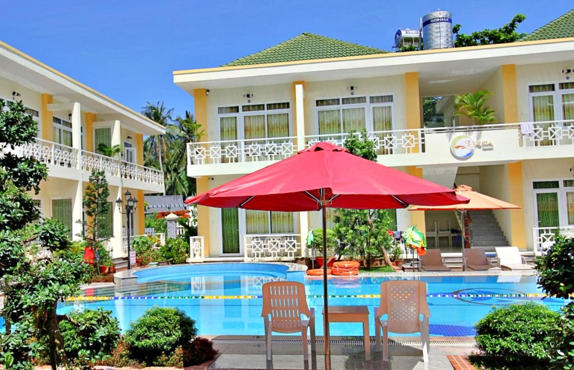 881 Lam Ha Pool Resort Дуонг-Донг Экстерьер фото